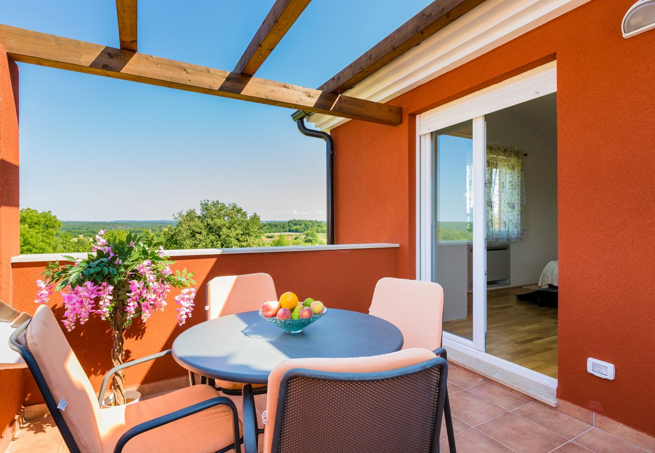 Villa in Bratulici - Villa Delle Rondini in Central Istria with Whirlpool and Sauna for 8 persons