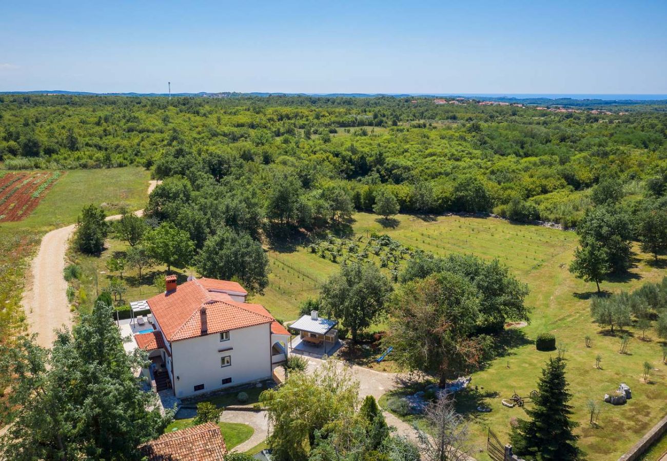 Villa in Micetici - Villa Eufemia near Poreč with large garden and outdoor playground for kids