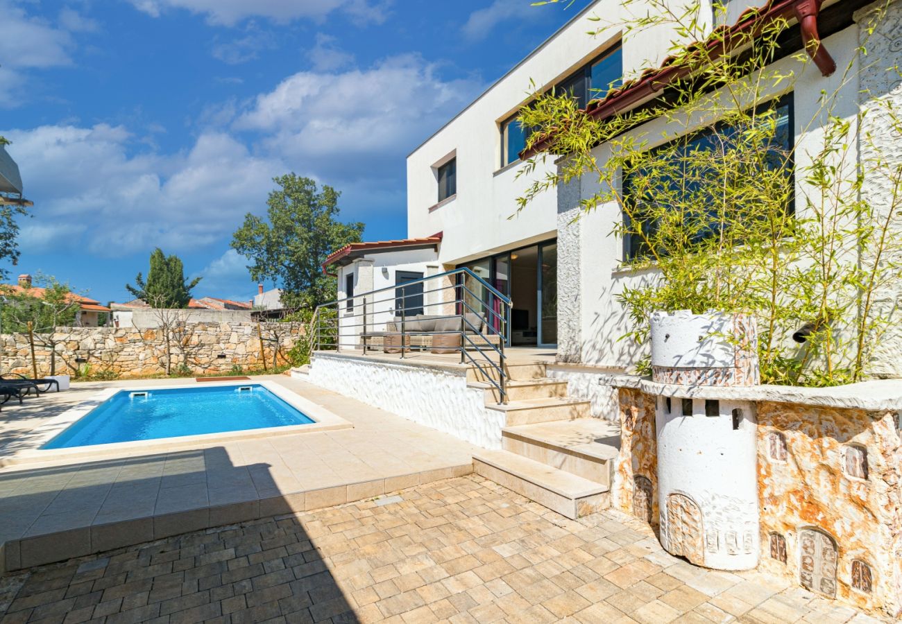 Villa in Šegotici - Villa Lelaina near Pula with private Pool and 3 km from the beach