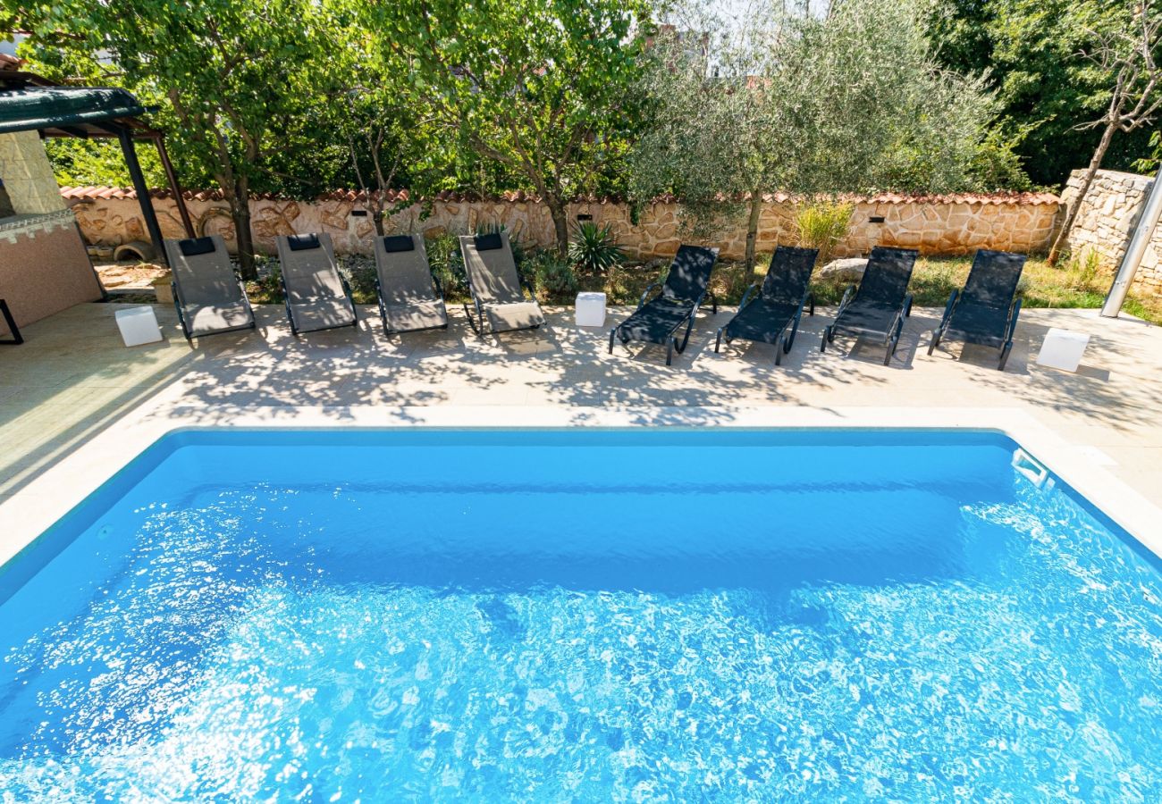 Villa in Šegotici - Villa Lelaina near Pula with private Pool and 3 km from the beach