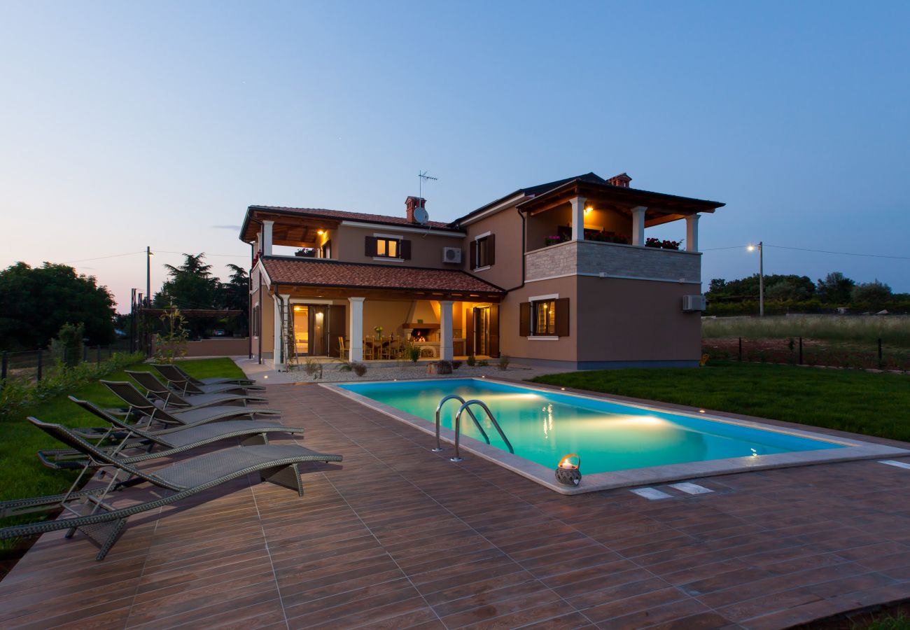 Villa in Tinjan - Villa Roza in Central Istria with large garden and playground for kids - Whirlpool