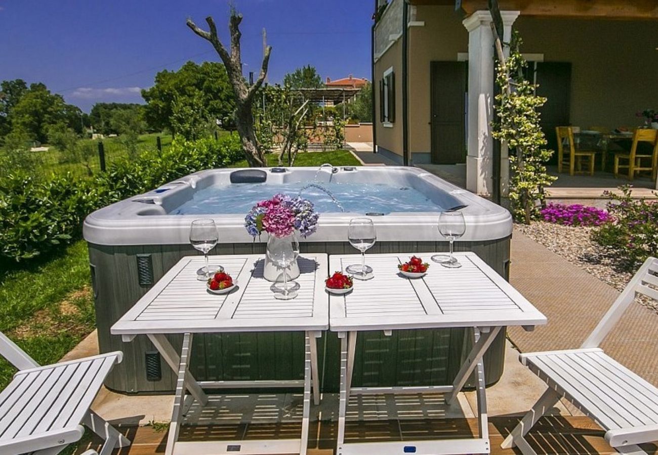 Villa in Tinjan - Villa Roza in Central Istria with large garden and playground for kids - Whirlpool