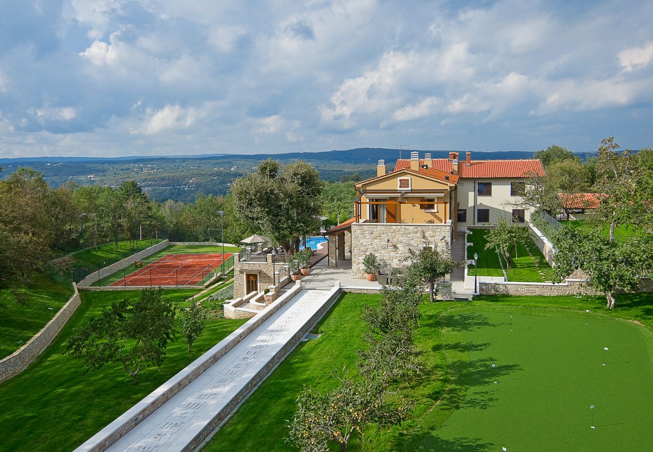 Villa in Kapelica - Villa Vlastelini I near Labin with large garden for families