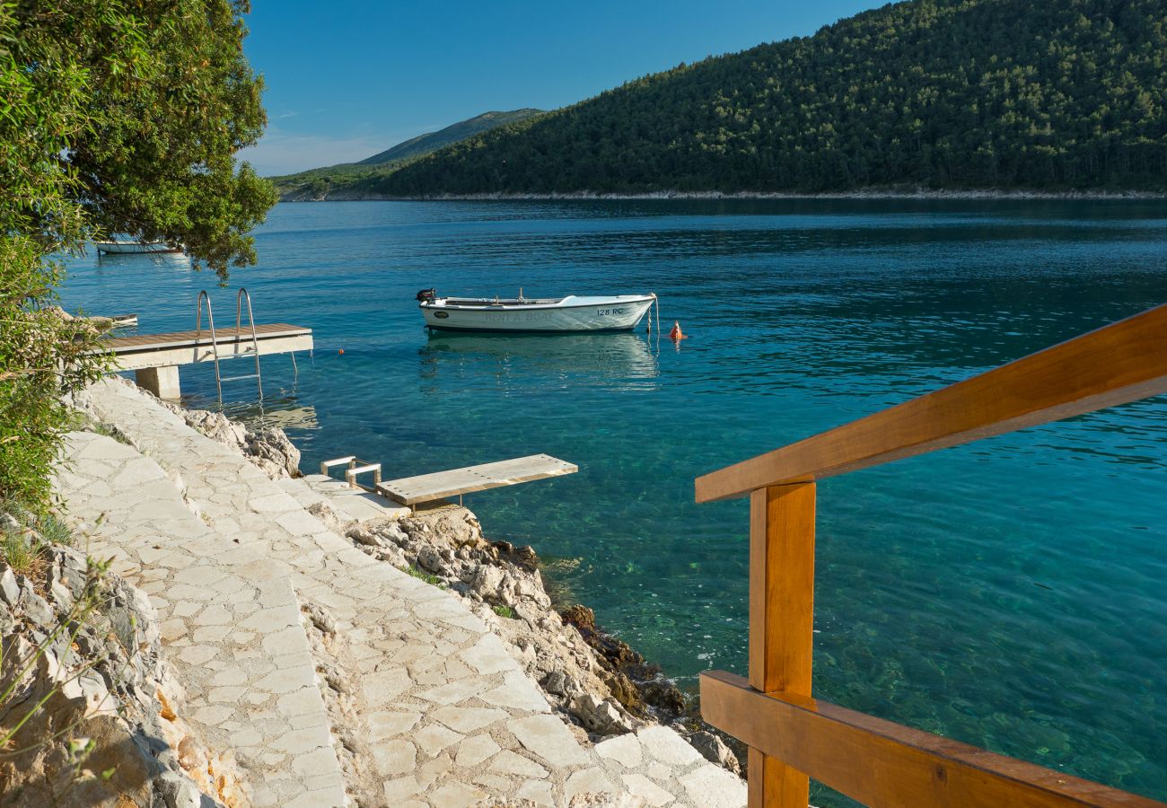 Villa in Duga Luka - Villa Vlastelini II near Labin - Rabac with sea view, beachfront and wellness