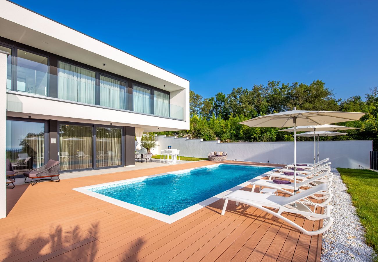 Villa in Rovinjsko Selo - Luxury Villa Eleven near Rovinj for 10 persons only 4 km from the Beach