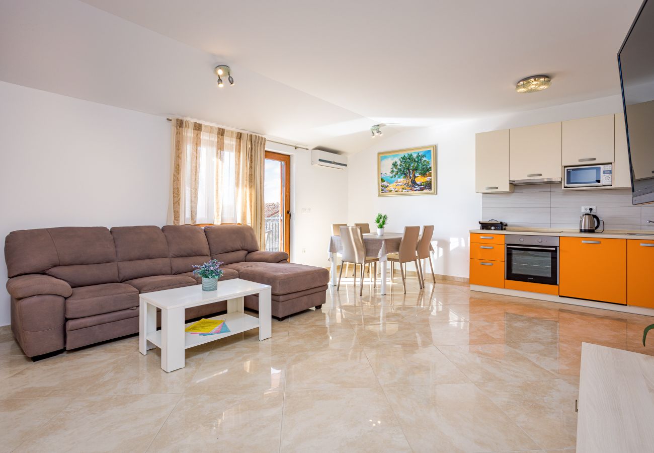 Villa in Juršici - Villa Ana in Central Istria for 12 persons with private saltwater Pool