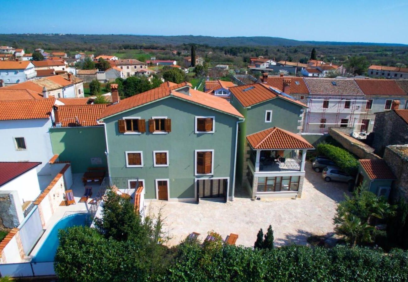 Villa in Marcana - Casa Menta near Pula - private villa for families & friends with Pool, Sauna, Fitness and Pool Heating