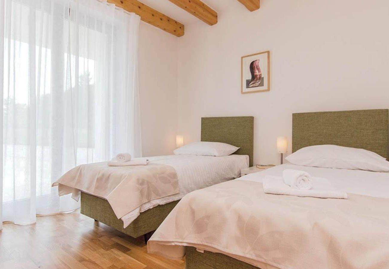 Villa in Štokovci - Villa Dora in Central Istria kids friendly with private pool and playground for 10 persons