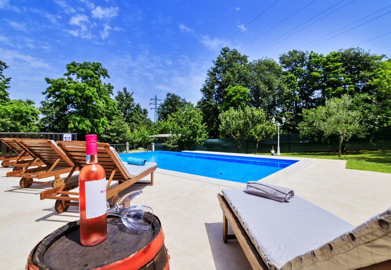 Villa in Svetvincenat - Villa Ferlini in Central Istria with private 10000 m2 Garden