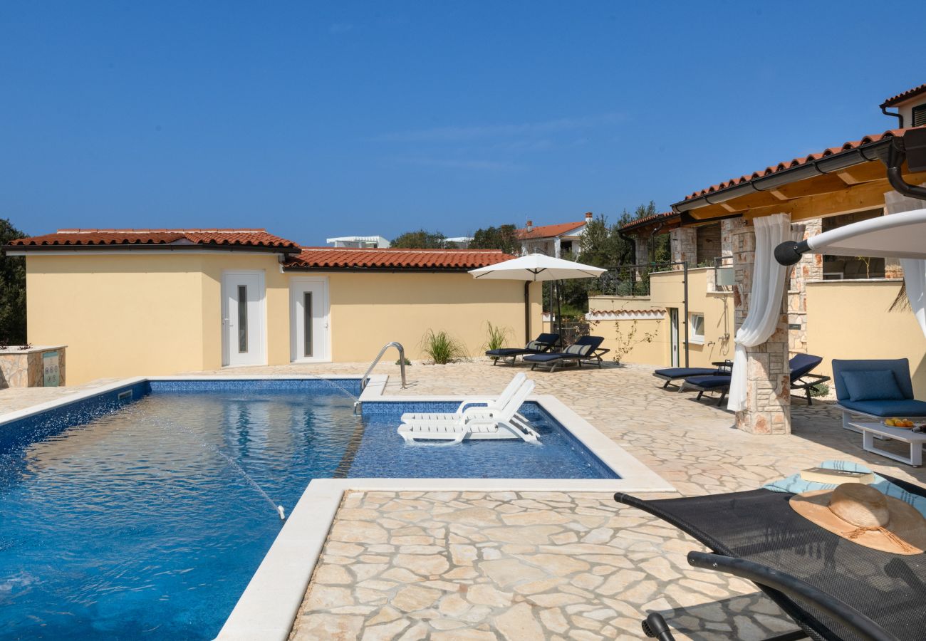 Villa in Betiga - Villa Kalista Istriana for 10 people with private pool & sea view