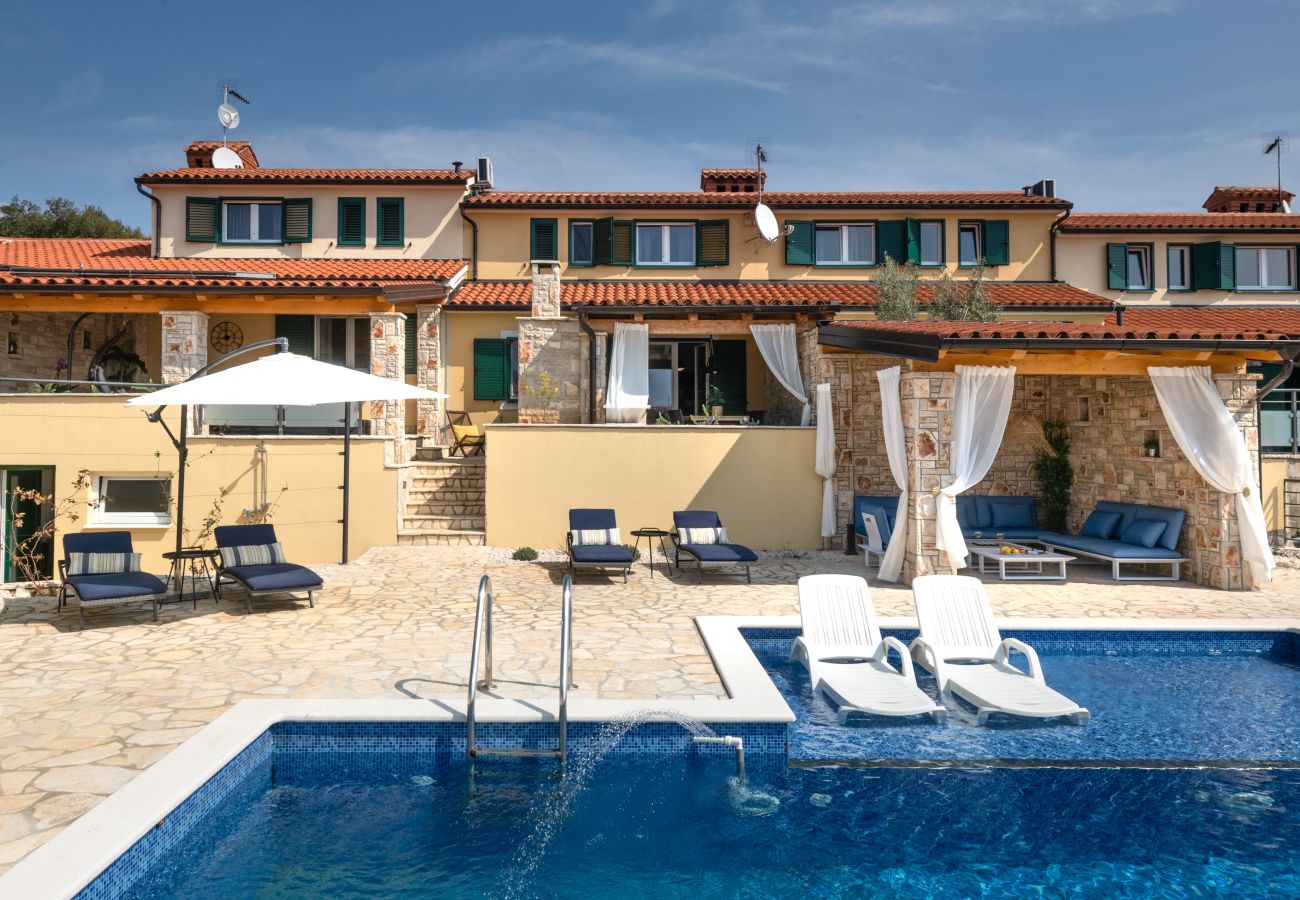 Villa in Betiga - Villa Kalista Istriana for 10 people with private pool & sea view