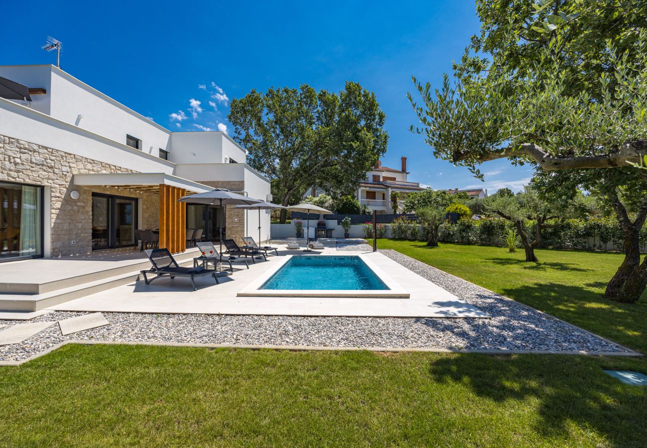 Villa in Marasi - Villa Zanetta pet friendly near Poreč for 8 people with sea view & private pool