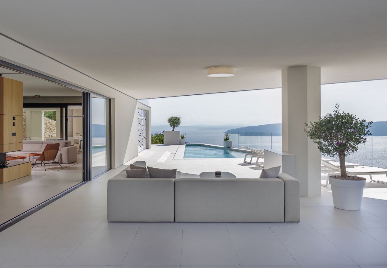 Villa in Mošcenice - Villa 3.0 in Opatija for 8 people with indoor and outdoor pool & wellness