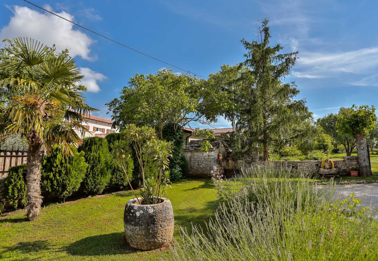 Villa in Sveti Kirin - House Edera in Central Istria for 6 people with large garden and salt - water private pool