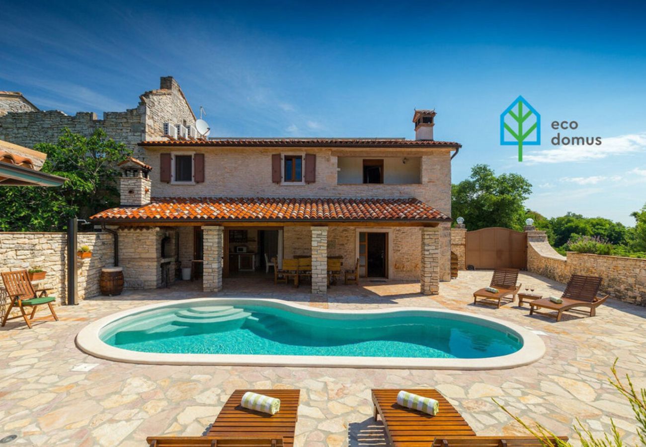 Villa in Šajini - Villa Milica for 6 people - pet friendly eco house with private pool