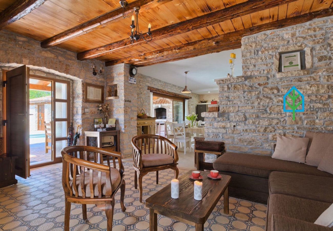 Villa in Šajini - Villa Milica for 6 people - pet friendly eco house with private pool