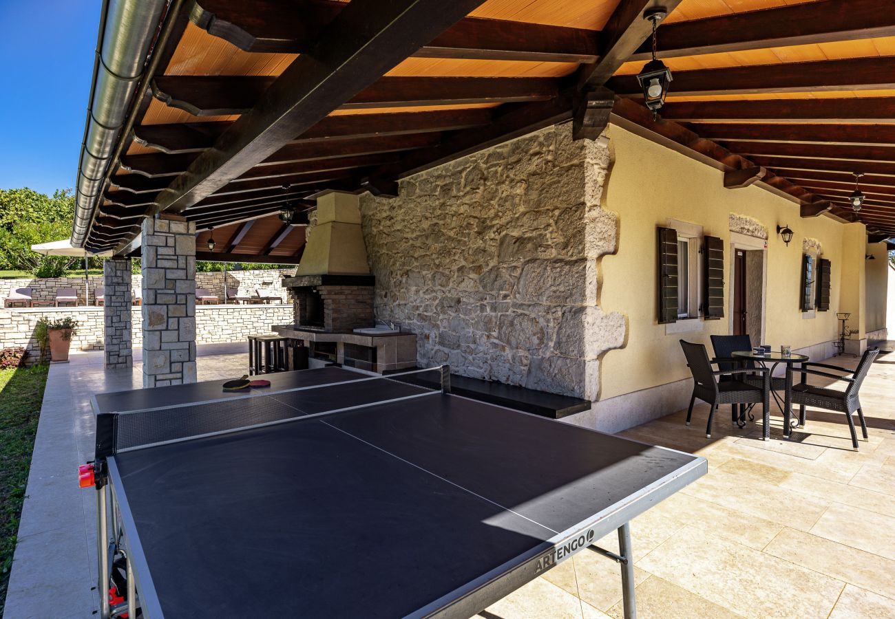 Villa in Labin - Villa Antoana for 8 people in Labin - Rabac with children playground & private pool