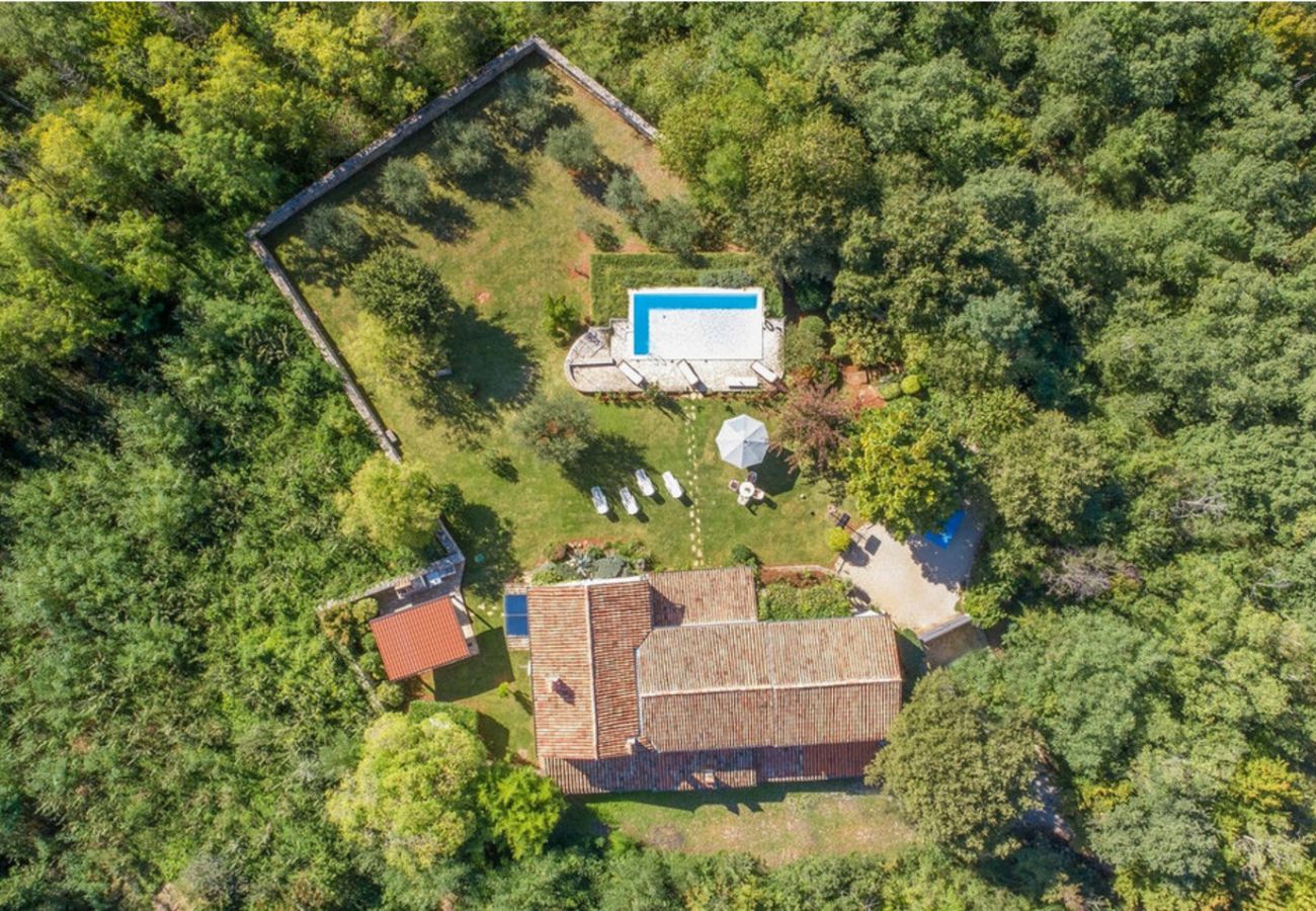 Villa in Vižinada - Villa Giselle in Central Istria for 8 people with large garden & private pool - pet friendly