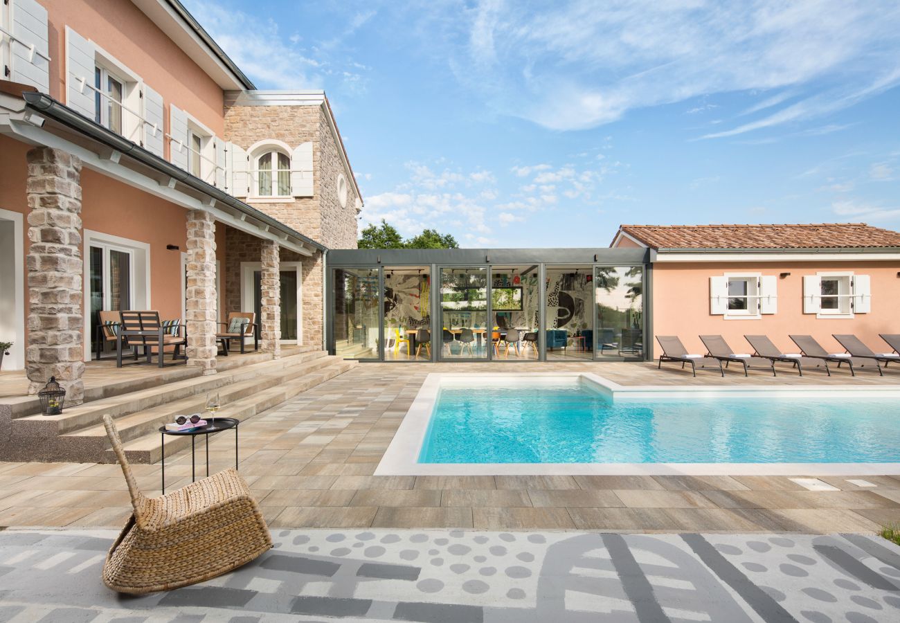 Villa a Butkovici - Villa Green Frame in Cental Istria for families with playground and wellness