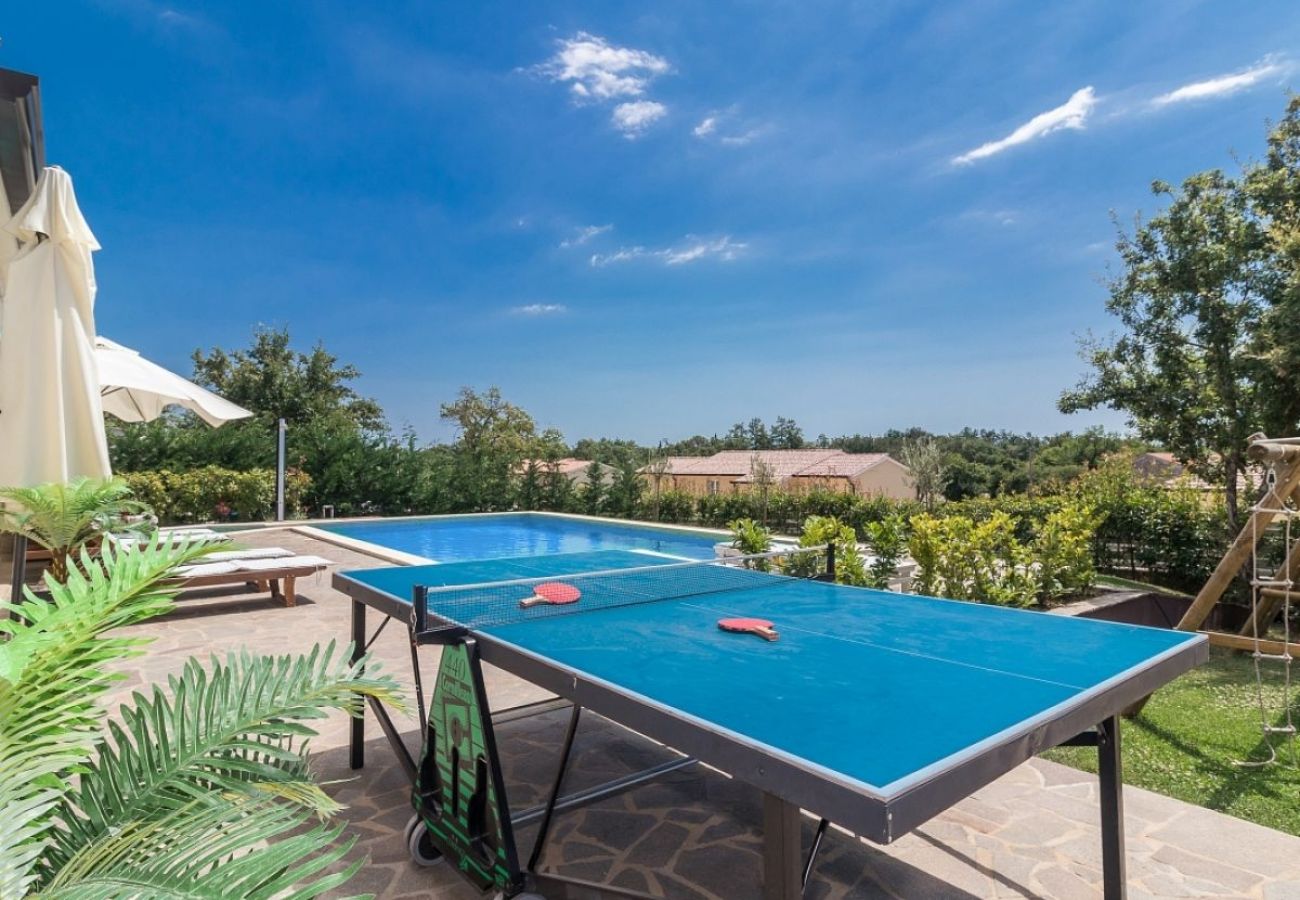 Villa a Mužini - Villa Martha in Central Istria with private pool - wellness / table tennis for 12 persons