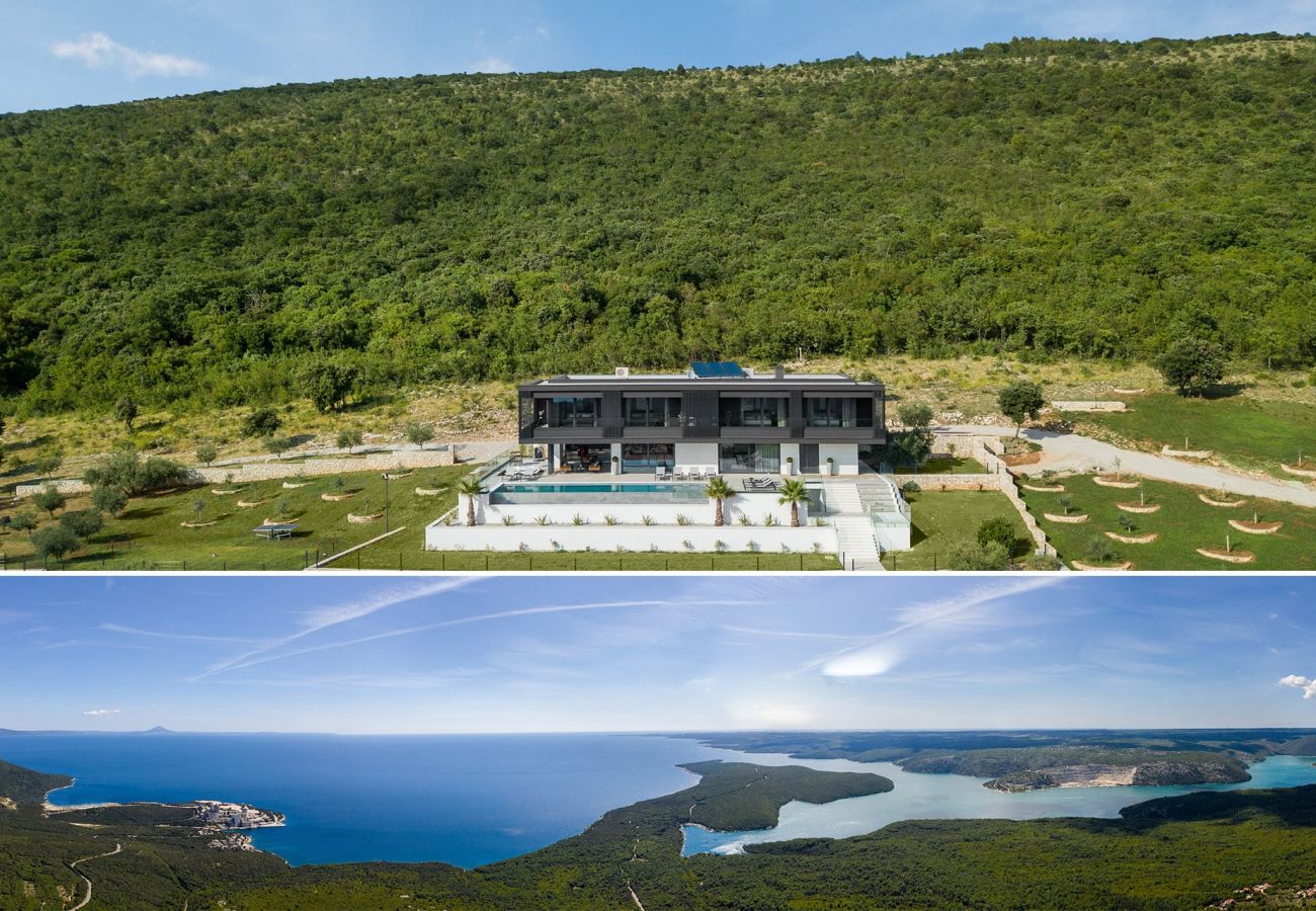 Villa a Brovinje - Luxury Exclusive Villa Panoramica near Labin - Rabac only 2 km from the beach with sea view and wellness