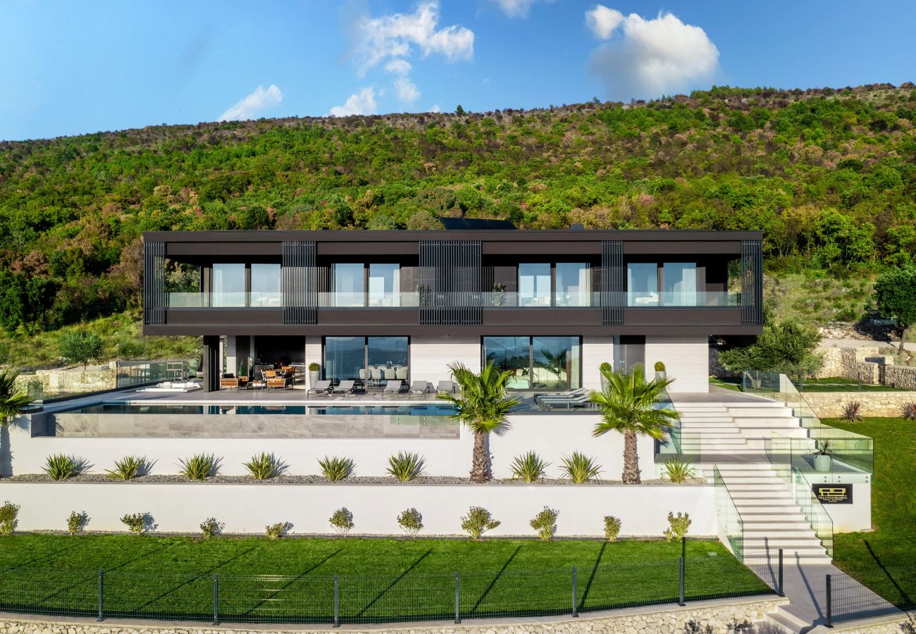 Villa a Brovinje - Luxury Exclusive Villa Panoramica near Labin - Rabac only 2 km from the beach with sea view and wellness