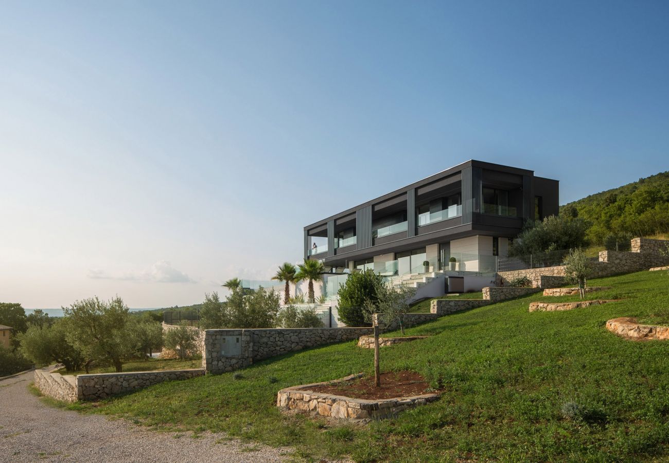 Villa a Brovinje - Luxury Exclusive Villa Panoramica near Labin - Rabac only 2 km from the beach with sea view and wellness