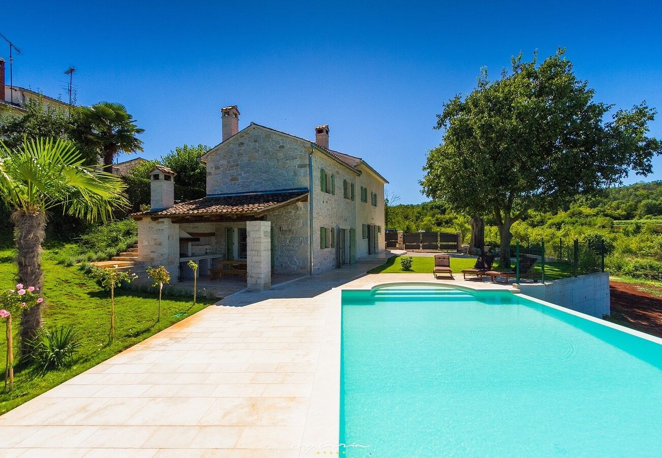 Villa a Rakotule - Villa Zvonar near Motovun with large pool (62m2) and whirlpool