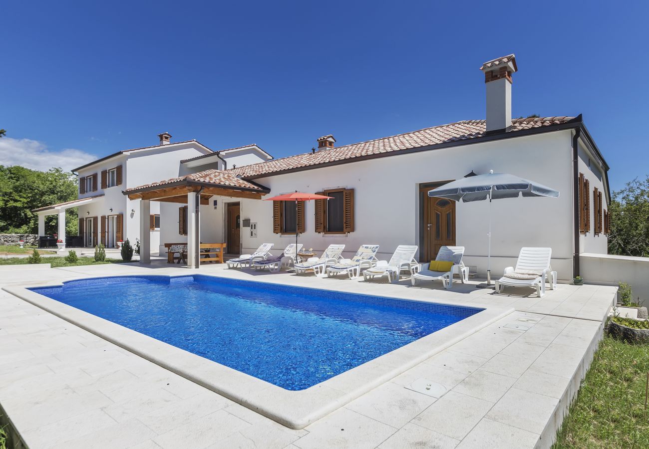 Villa a Labin - Villa Ana Labin for 12 person with 6 bedrooms & private pool