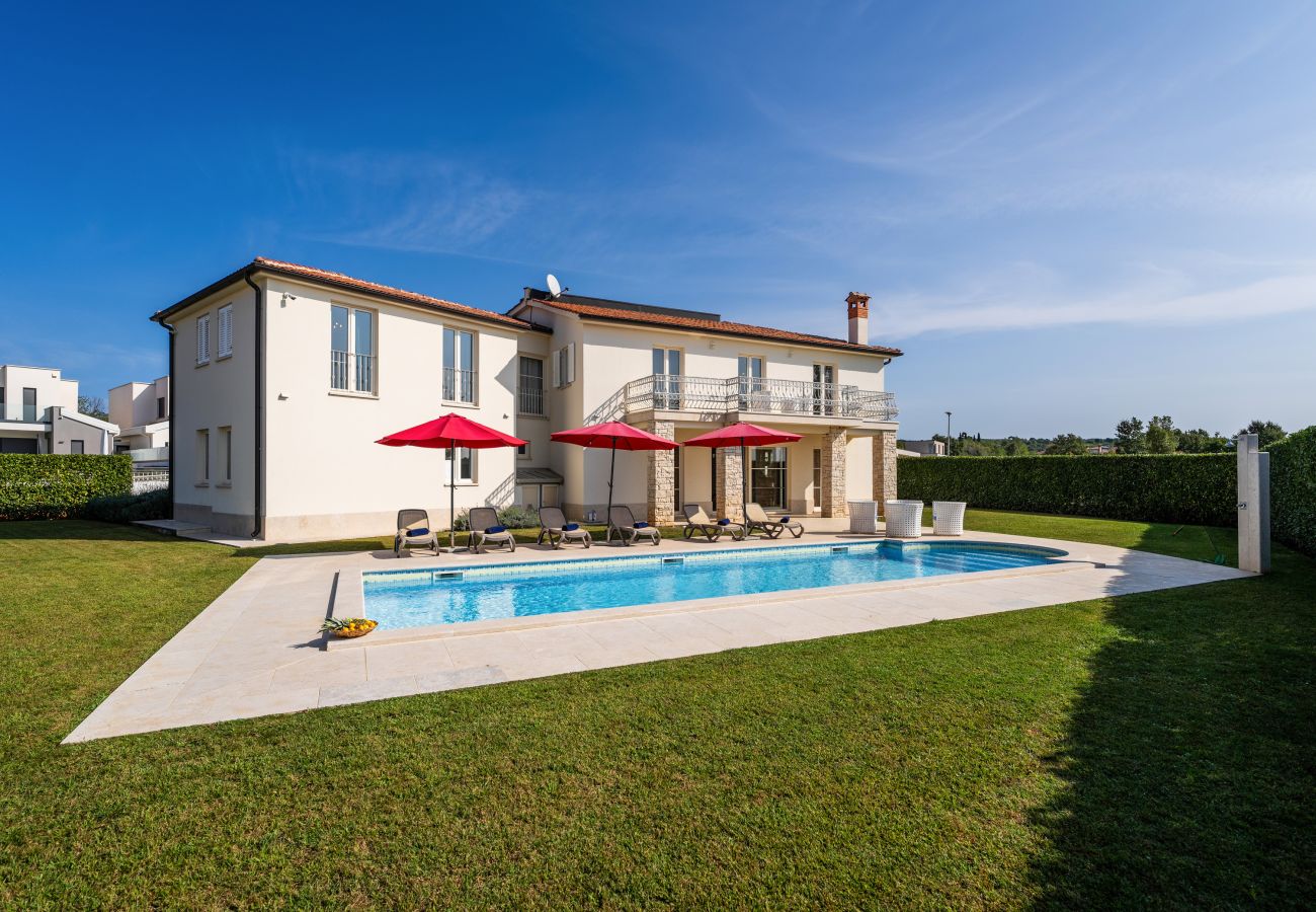 Villa a Labinci - Villa Bincila for 12 people near Poreč with sea view & beautiful garden