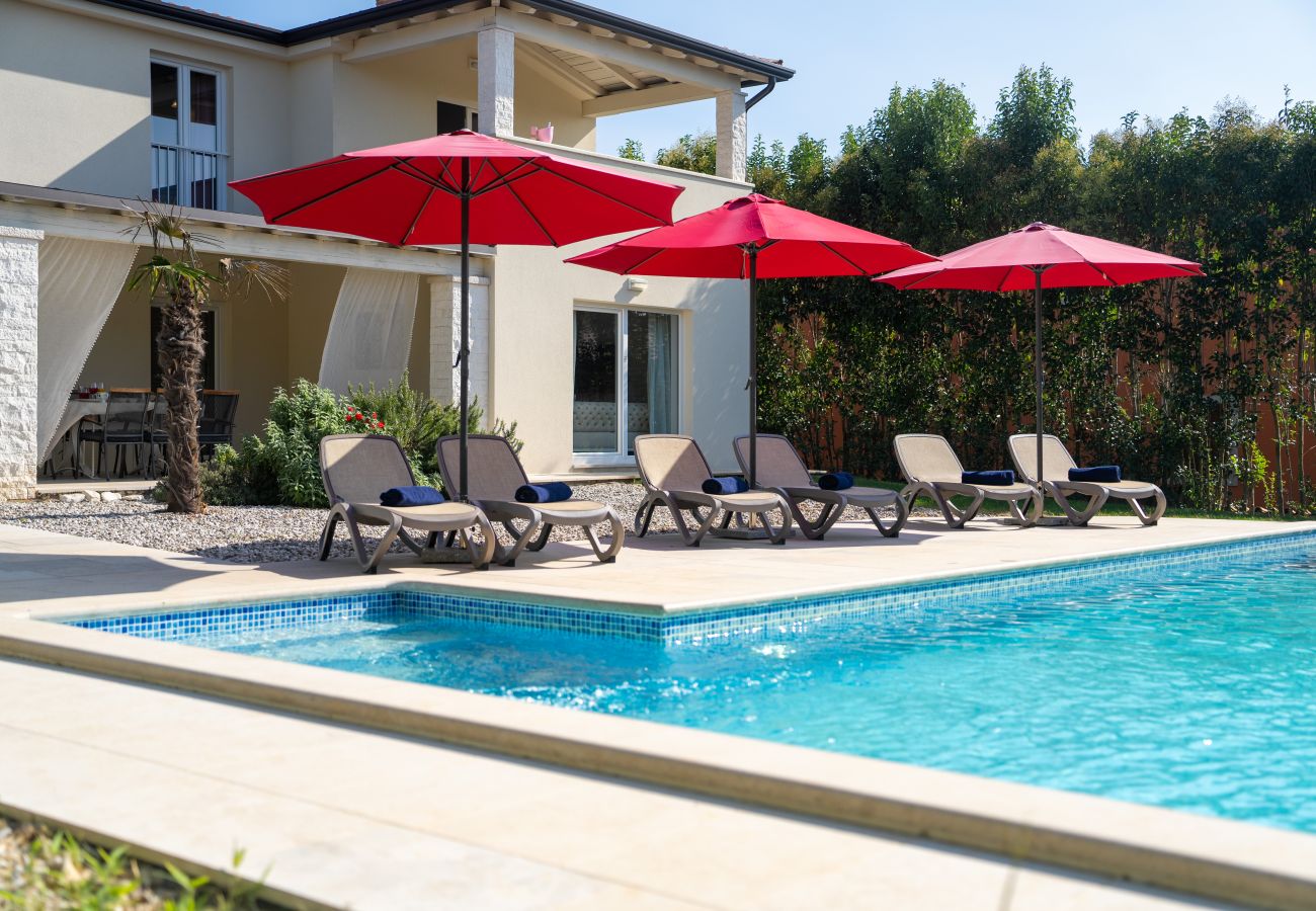 Villa a Labinci - Villa Cvita Domenica near Poreč for 8 people with 40 m2 private pool - pet friendly