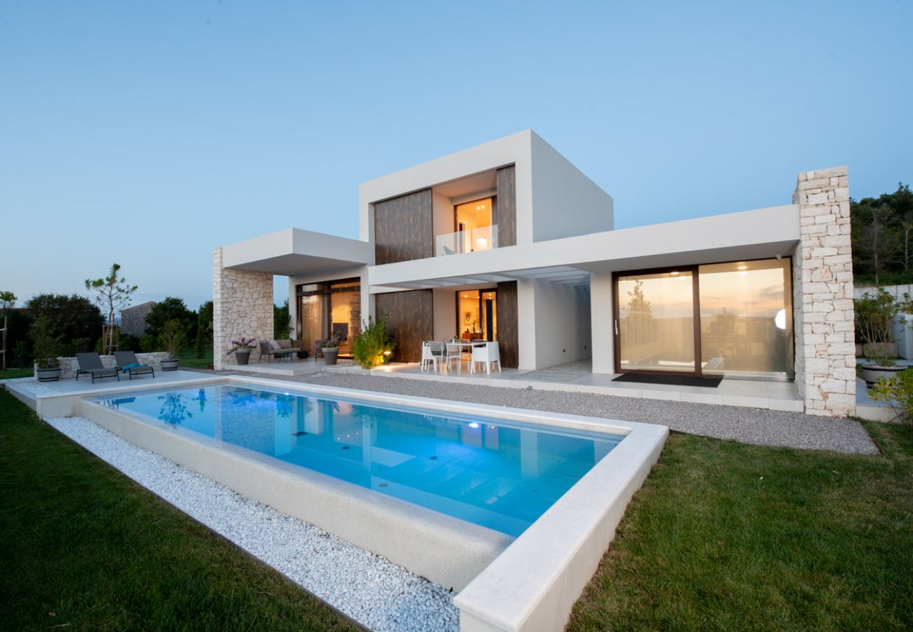 Villa a Presika - Villa Adoral for 6 people near Labin-Rabac - modern villa with heated swimming pool