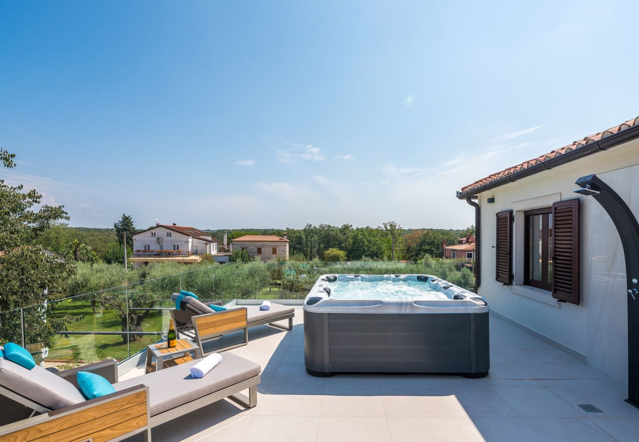 Villa a Brtonigla - Villa LV near Novigrad for 8 people spa & children playground only 1.5 km from beach