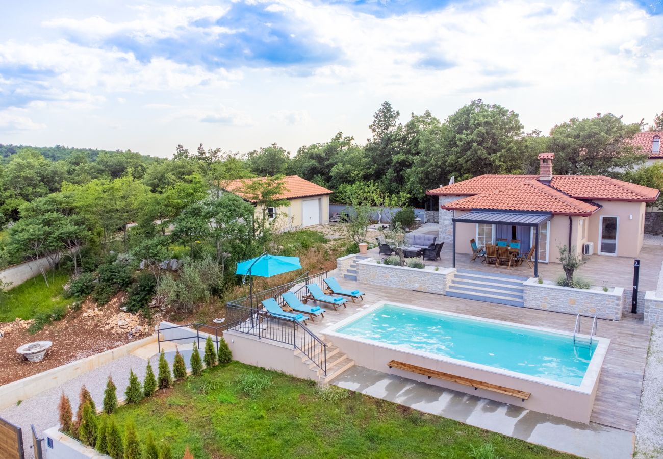 Villa a Salakovci - Villa Krasna Kuća for 5 people near Labin - Rabac with private heated pool