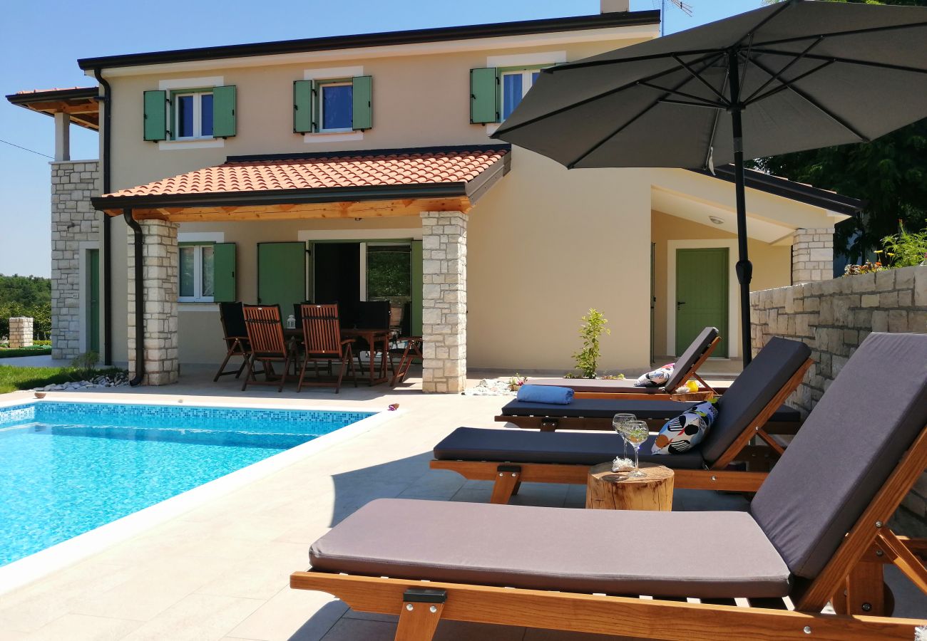 Villa a Umag - Villa Stella Juricani for 6 people near Umag with private pool only 4 km from the beach