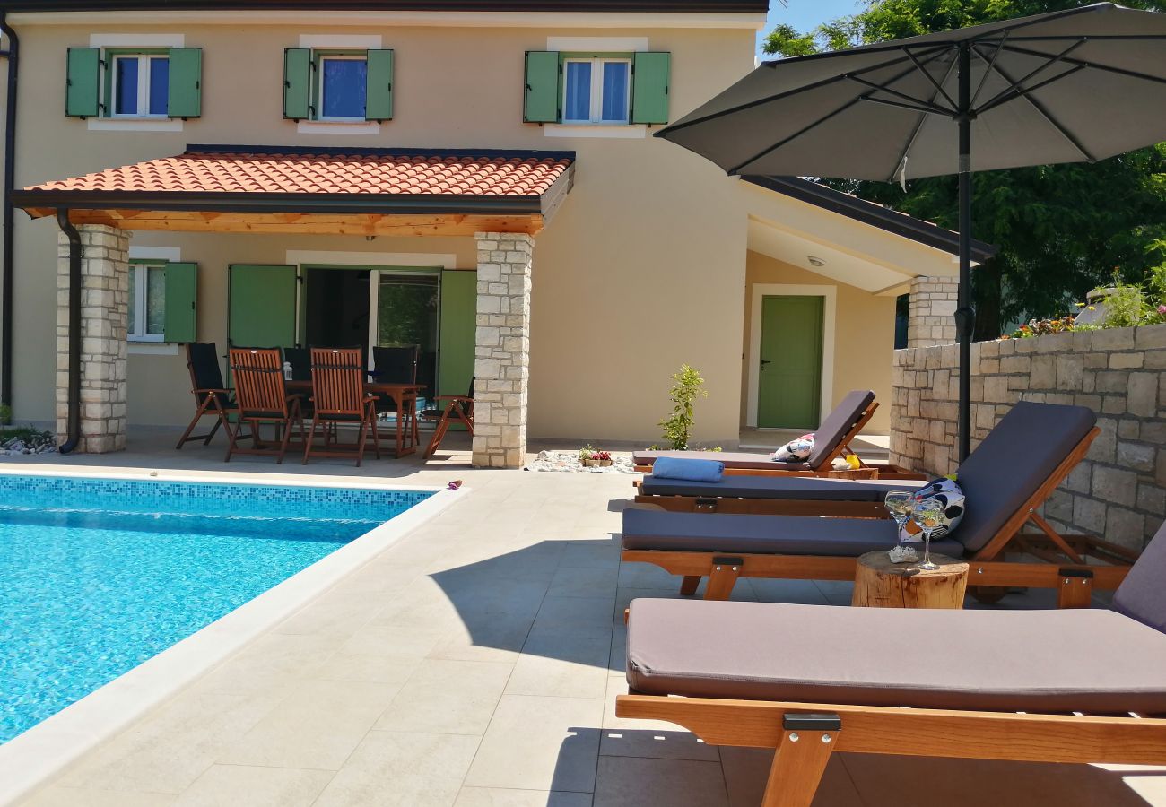 Villa a Umag - Villa Stella Juricani for 6 people near Umag with private pool only 4 km from the beach