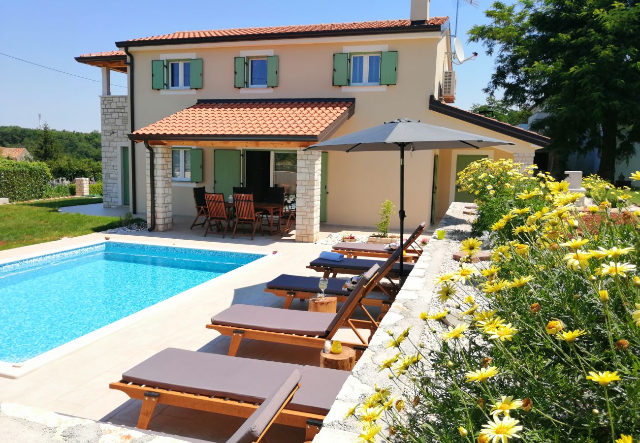 Villa a Umag - Villa Stella Juricani for 6 people near Umag with private pool only 4 km from the beach