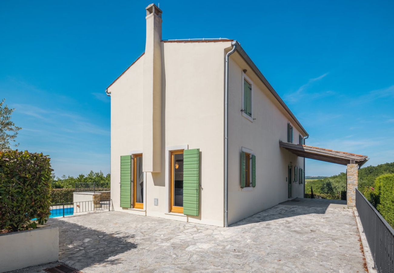 Villa a Baredine - Villa Morgan for 8 people in Central Istria with 45 m2 heated pool & pet friendly