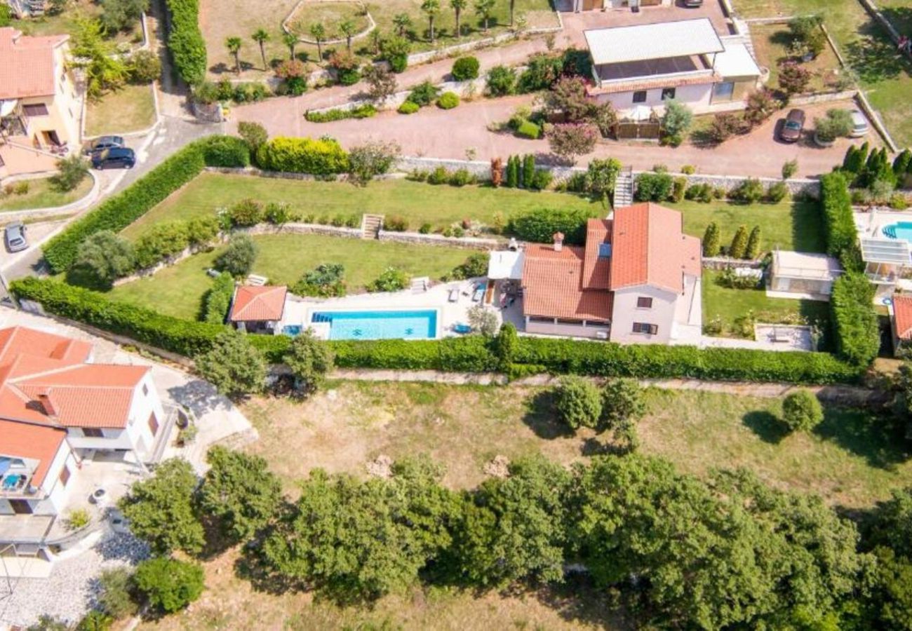 Villa a Ripenda Kras - Villa Ines for 8 people near Labin - Rabac with 48 m2 private pool and pet friendly