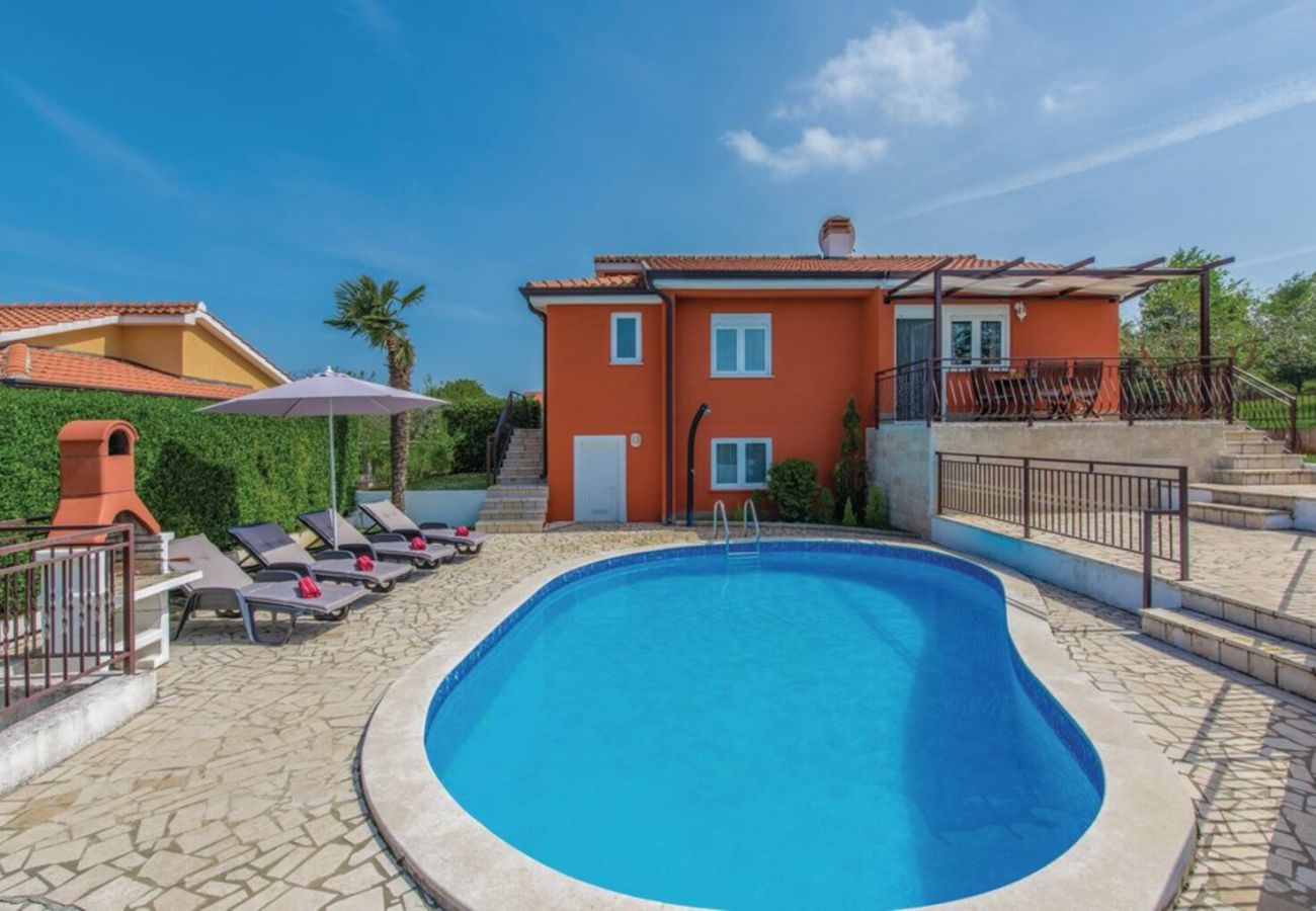 Villa a Montižana - Villa Belvedere for 6 people near Poreč with sea view and pet friendly