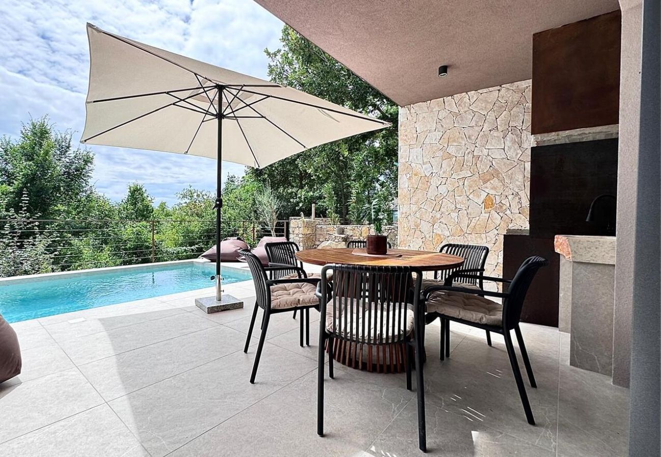 Villa a Presika - Villa Veros ground floor villa for 5 people near Labin - Rabac with private pool 