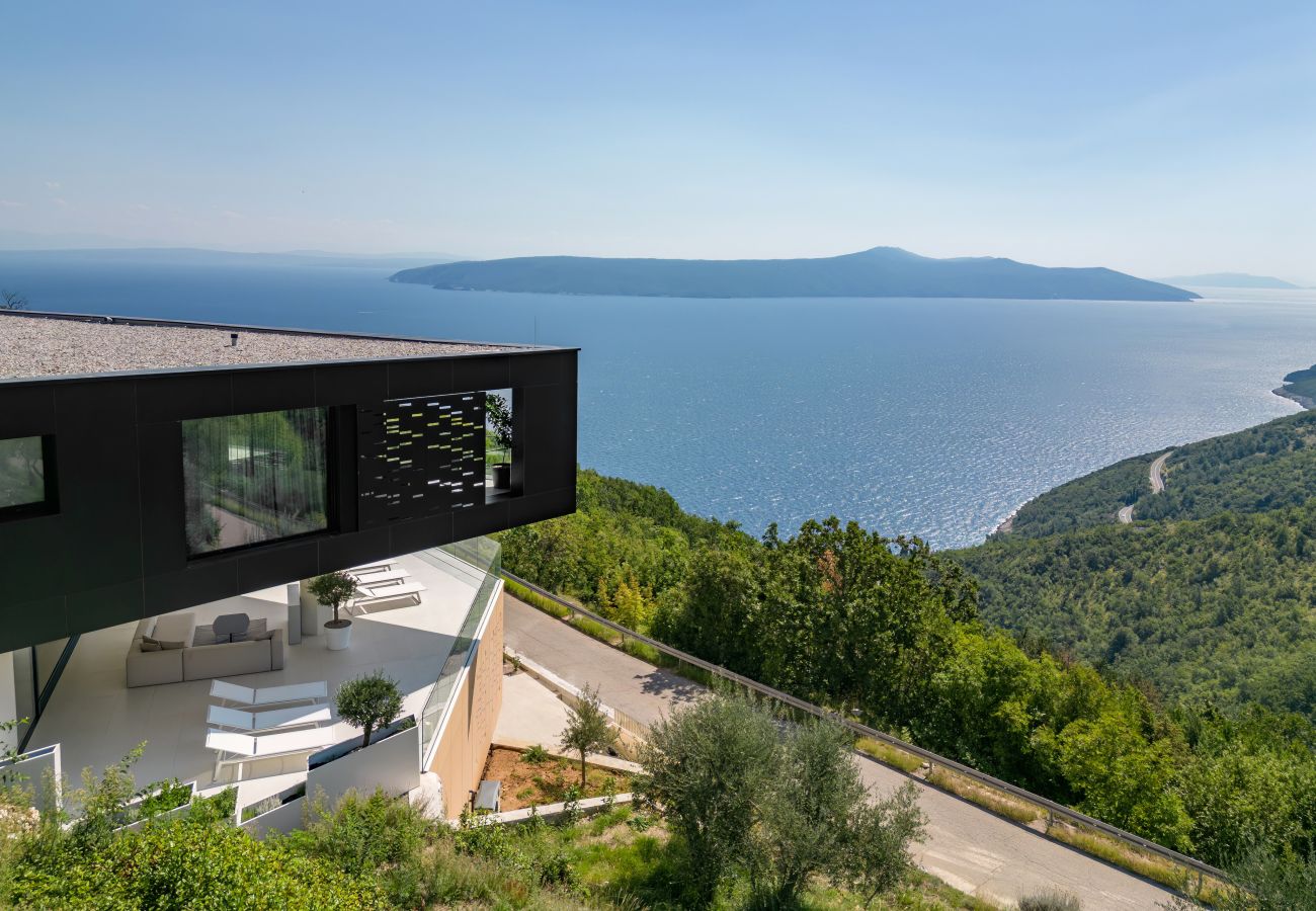 Villa in Mošcenice - Villa 3.0 in Opatija for 8 people with indoor and outdoor pool & wellness