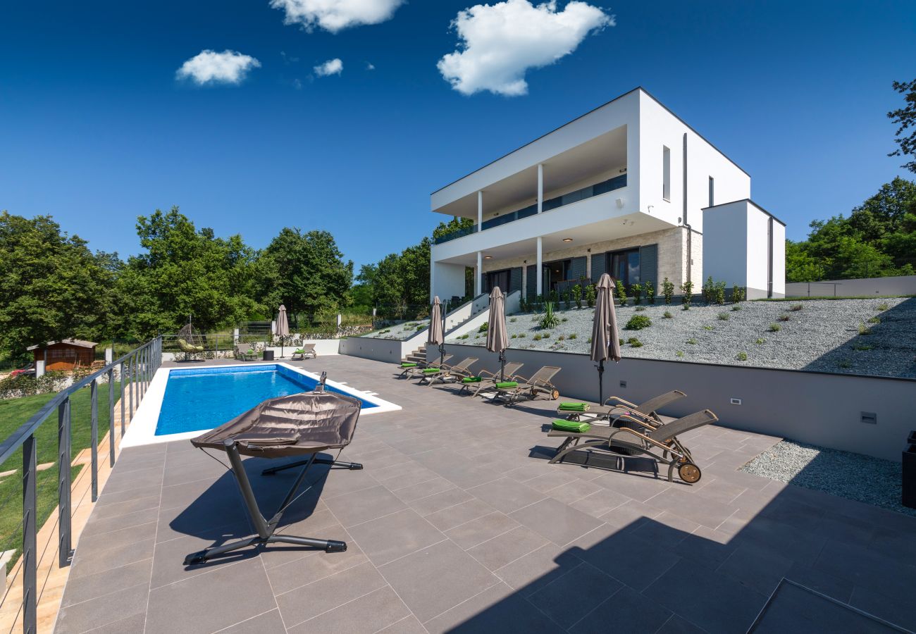 Вилла на Sveta Nedelja - Luxury Villa Althea near Labin with large garden and Pool Heating