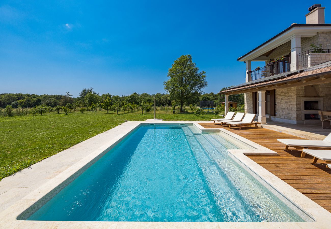 Вилла на Galižana - Villa Campagna near Fažana with 7.250m2 large garden and sauna