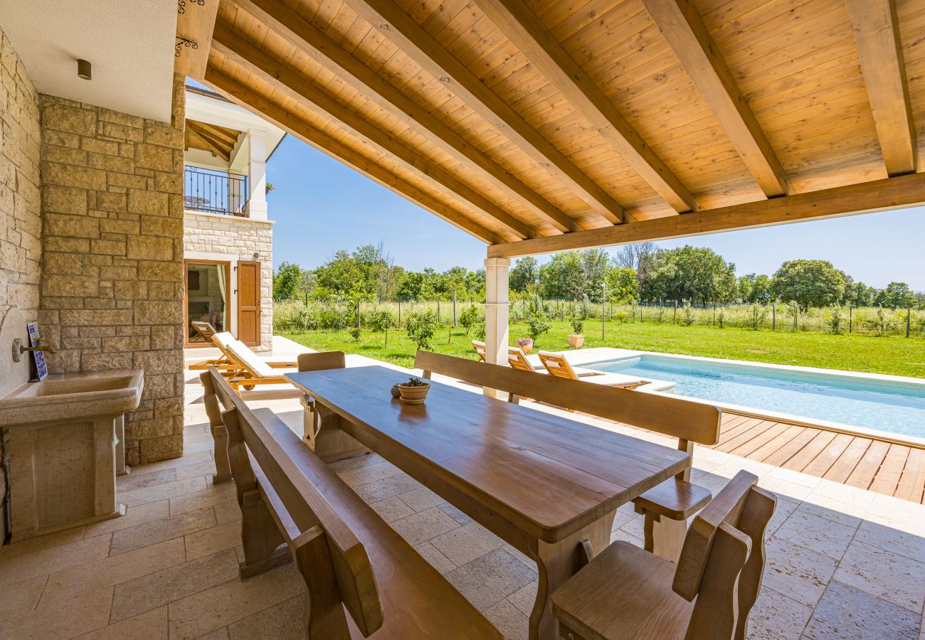 Вилла на Galižana - Villa Campagna near Fažana with 7.250m2 large garden and sauna