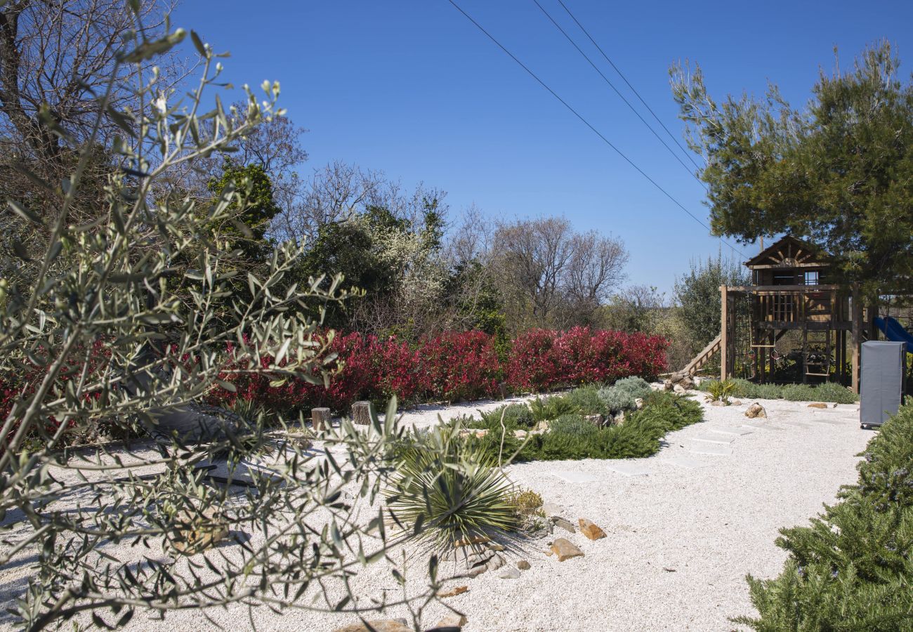 Вилла на Koromačno - Villa Casta Diva near Labin - Rabac with sea view and wellness