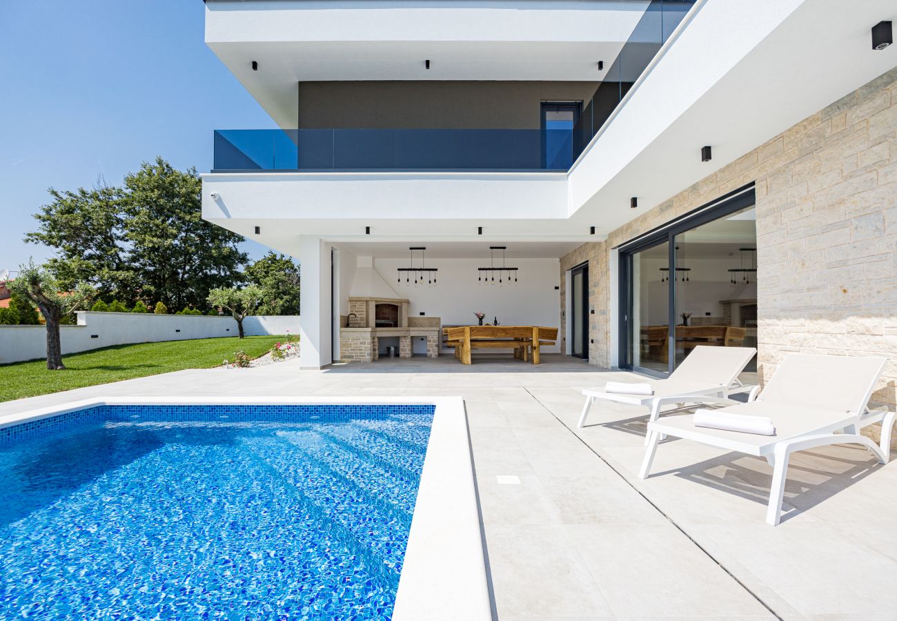 Вилла на Juršici - Villa MaEm in Central Istria for families with Sauna, Whirlpool & Sea View