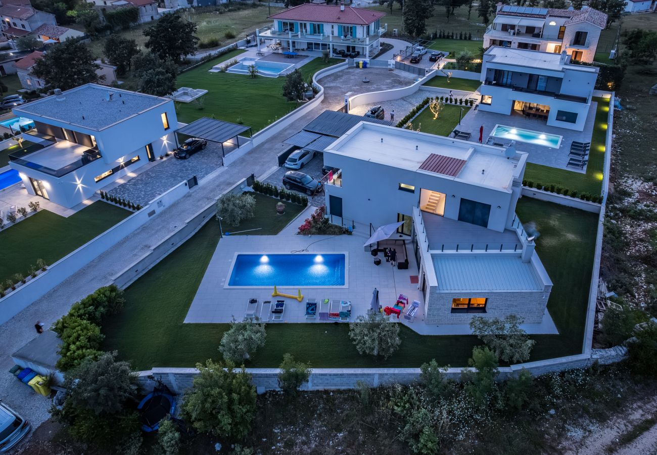 Вилла на Juršici - Villa MaEm in Central Istria for families with Sauna, Whirlpool & Sea View