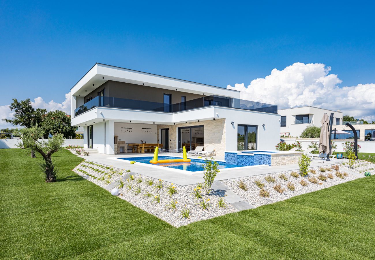 Вилла на Juršici - Villa MaEm in Central Istria for families with Sauna, Whirlpool & Sea View