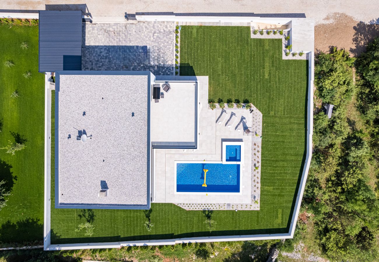 Вилла на Juršici - Villa MaEm in Central Istria for families with Sauna, Whirlpool & Sea View